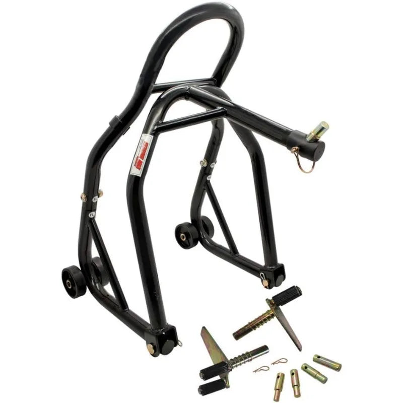 5600.3223 Sport Bike Front & Rear Spool-Style Lift Stand With Triple Tree Attachment