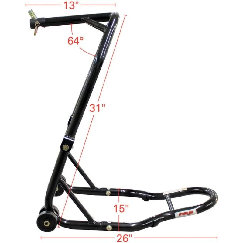 5600.3223 Sport Bike Front & Rear Spool-Style Lift Stand With Triple Tree Attachment